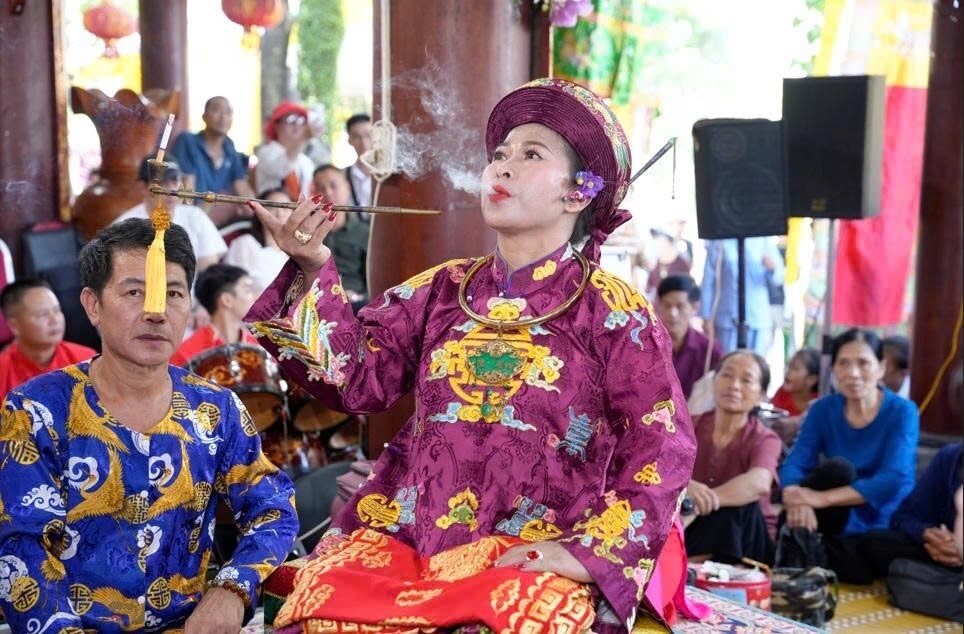 Giao lưu thực hành Tín ngưỡng thờ Mẫu Đền Bảo Hà 2025: Tôn vinh di sản văn hóa tâm linh Việt