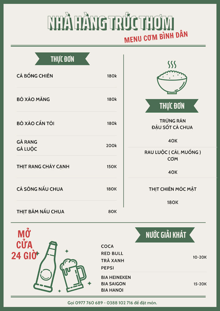 Nhà Hàng Trúc Thơm 4
